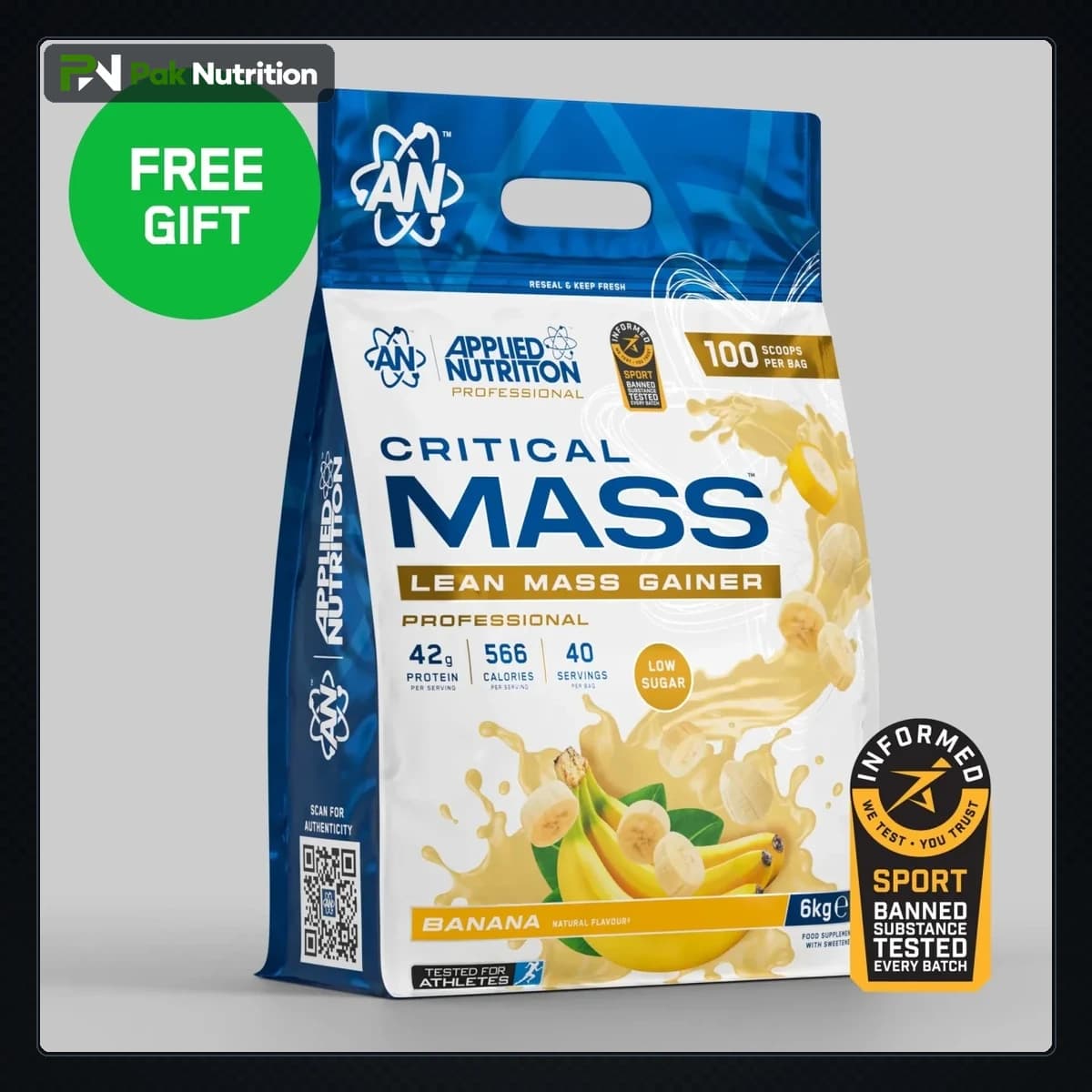 APPLIED NUTRITION CRITICAL MASS — Hero