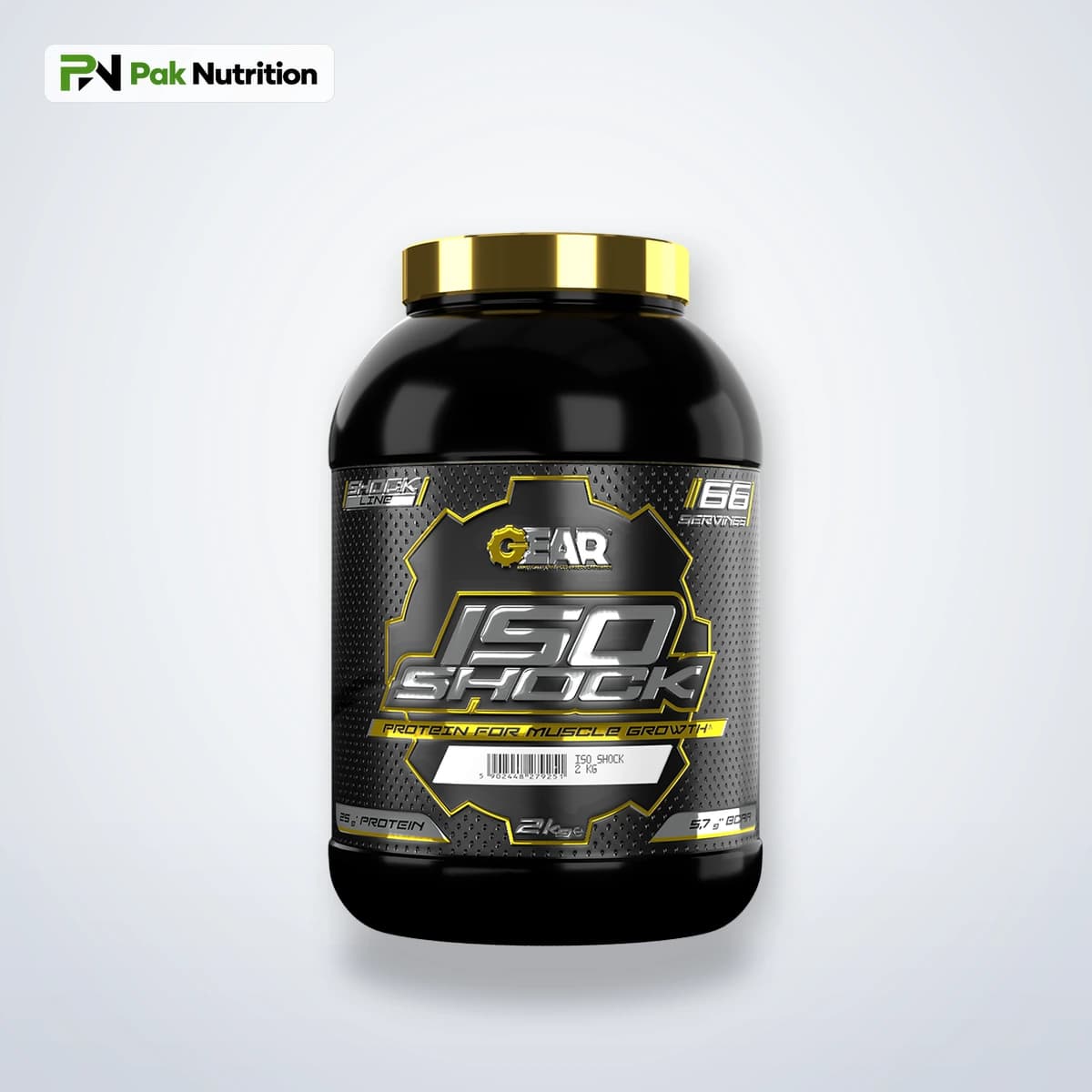 GEAR NUTRITION ISO SHOCK — Hero