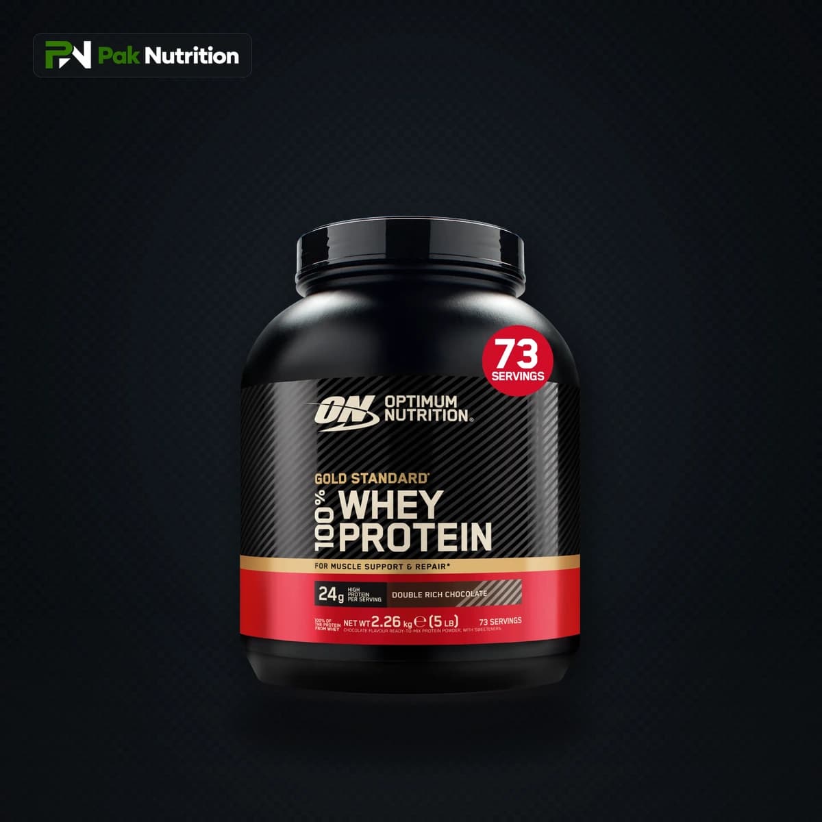 OPTIMUM NUTRITION GOLD STANDARD 100% WHEY PROTEIN — Hero