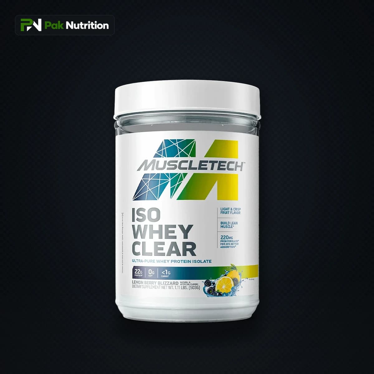 MUSCLE TECH ISO WHEY — Hero