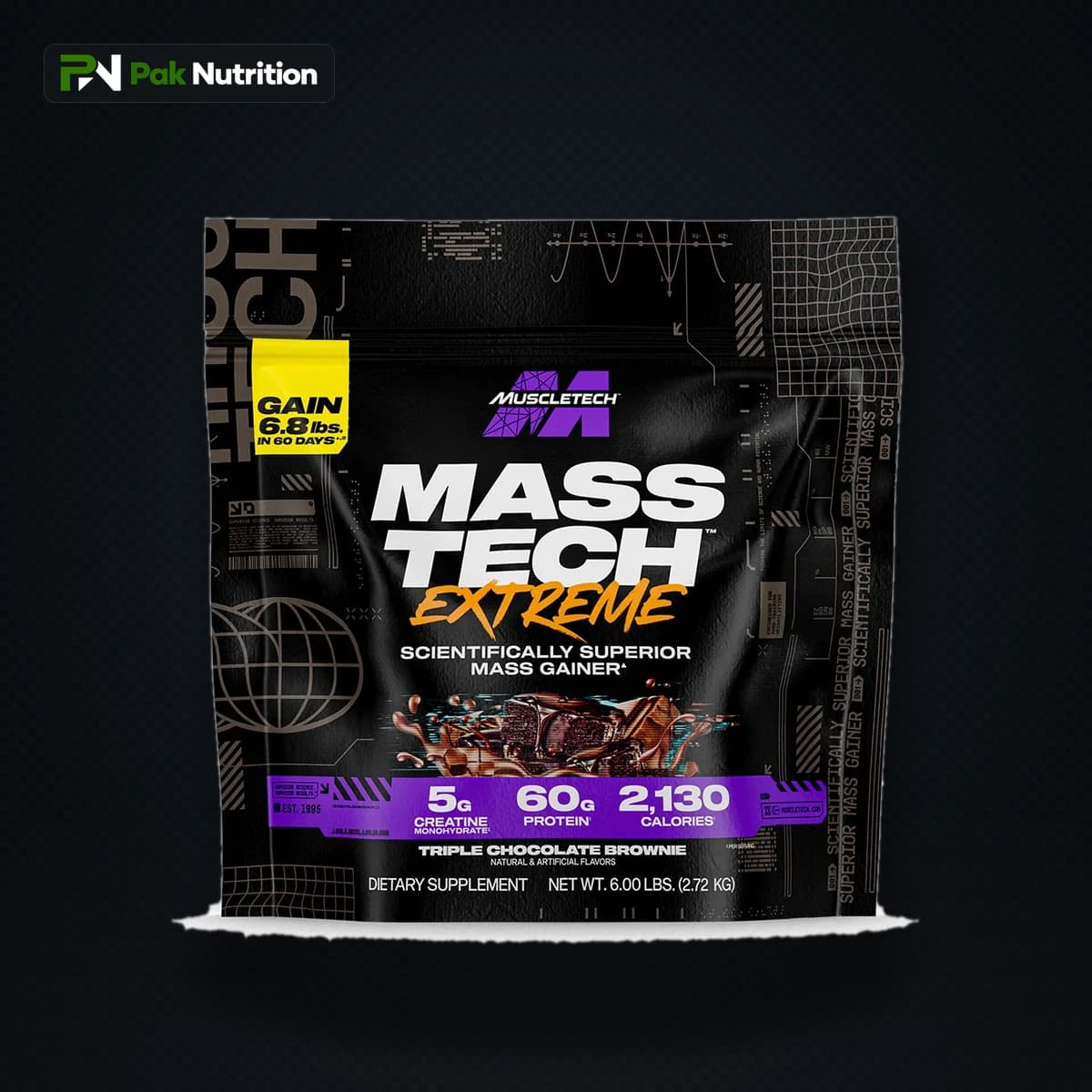 MUSCLE TECH MASS TECH EXTREME 2000 — Hero