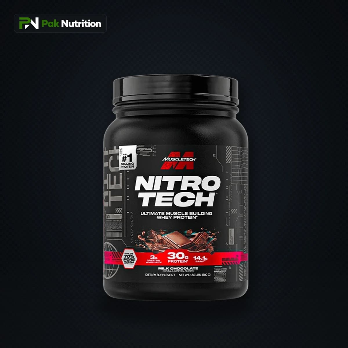 MUSCLE TECH NITRO TECH — Hero