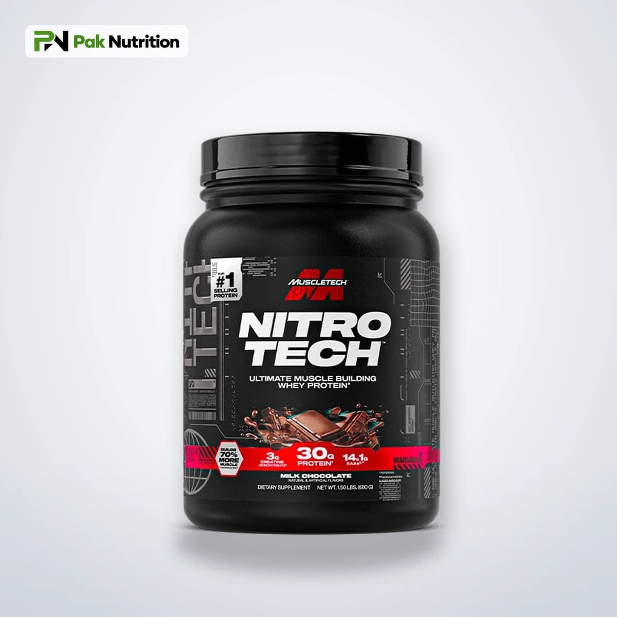 MUSCLE TECH NITRO TECH — Hero