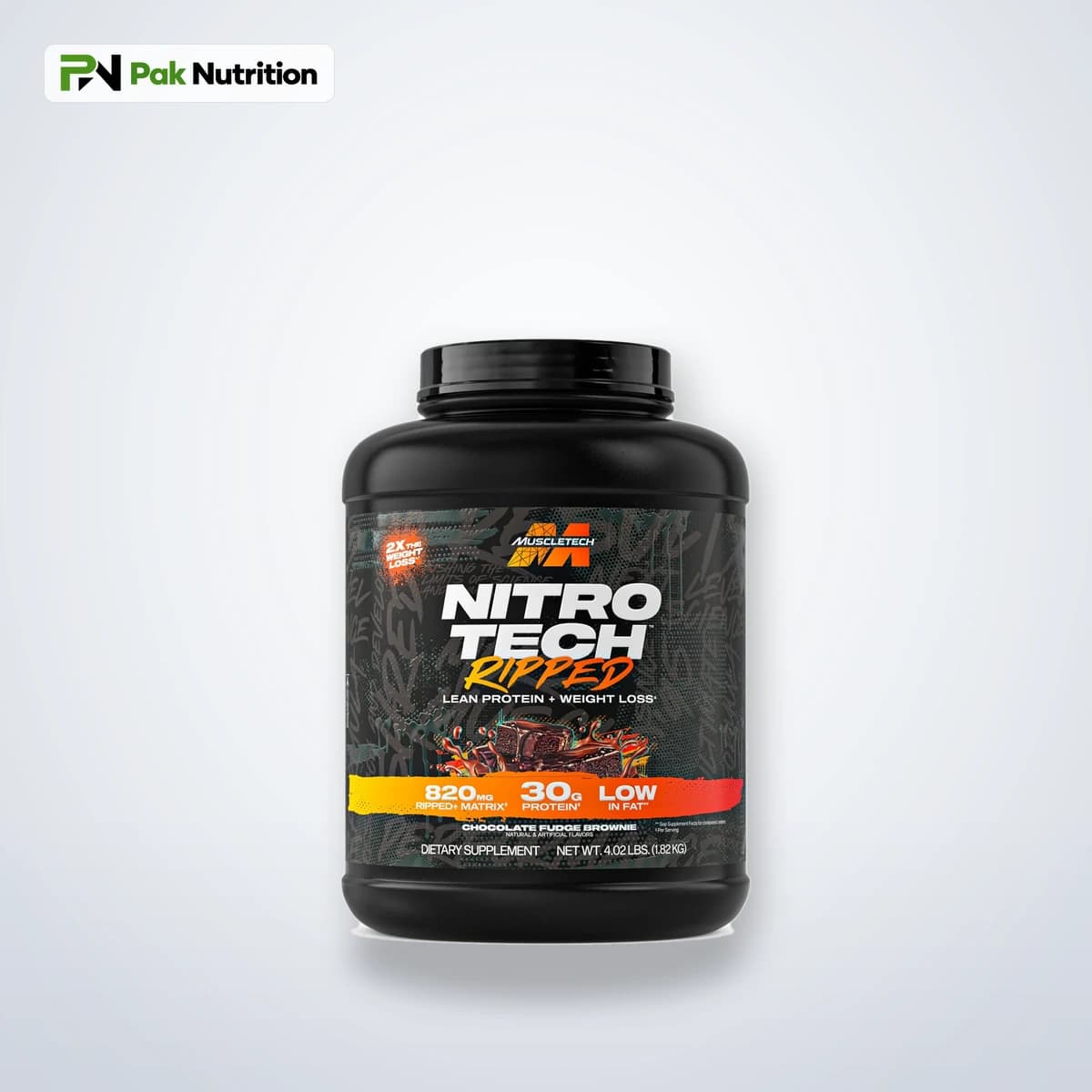 MUSCLE TECH NITRO TECH RIPPED — Hero