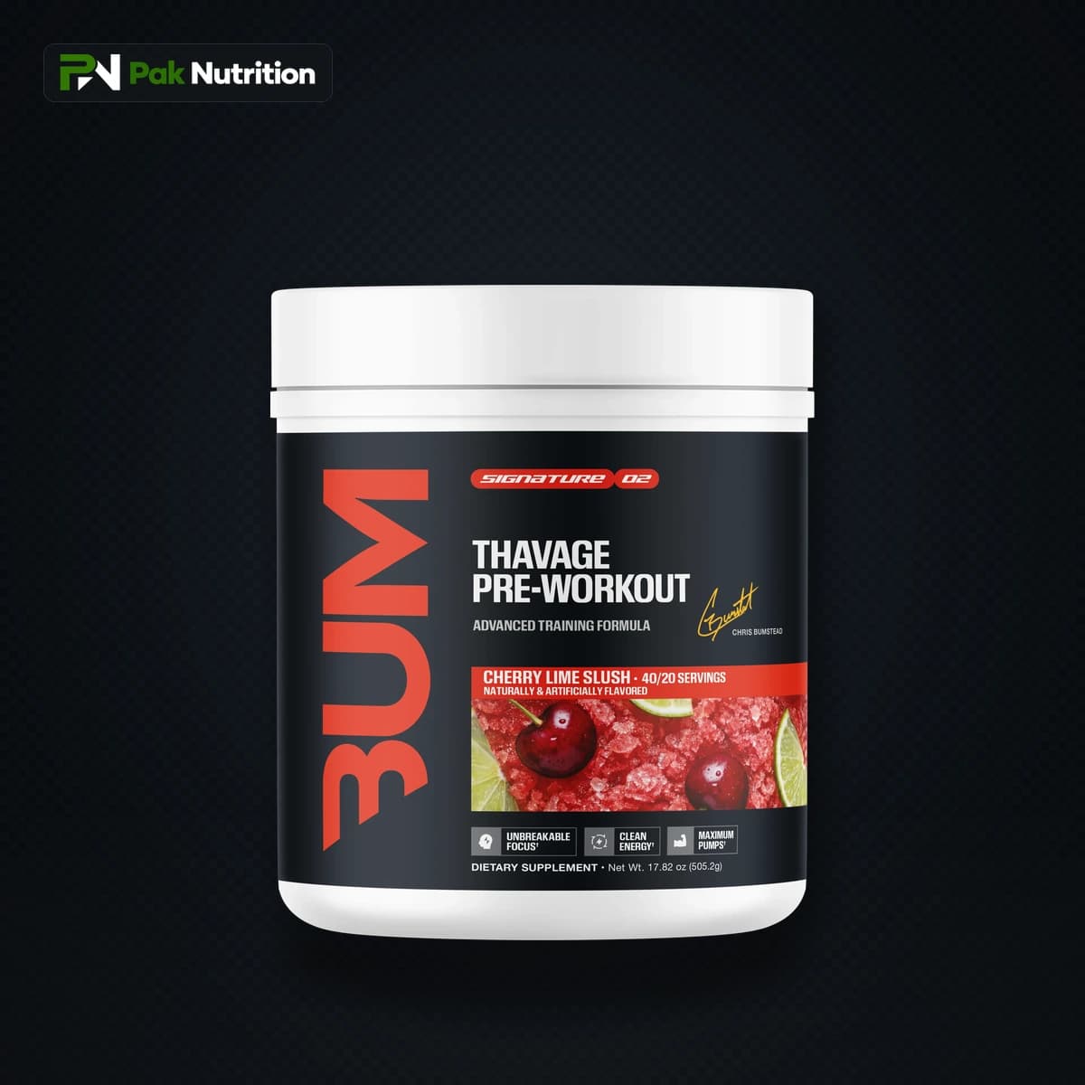 RAW NUTRITION THAVAGE PRE-WORKOUT — Hero