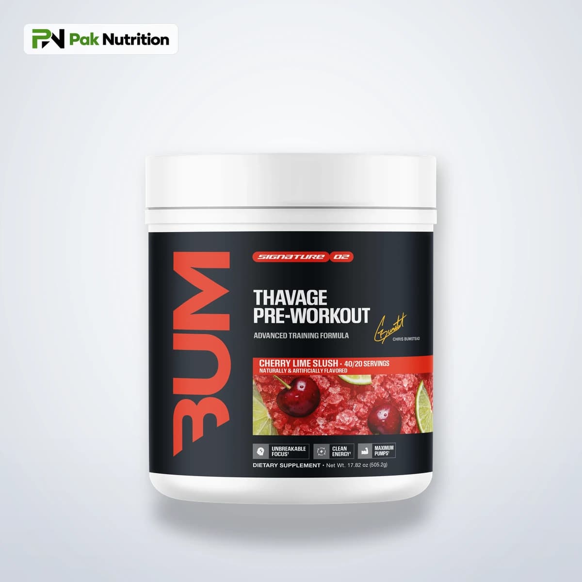 RAW NUTRITION THAVAGE PRE-WORKOUT — Hero